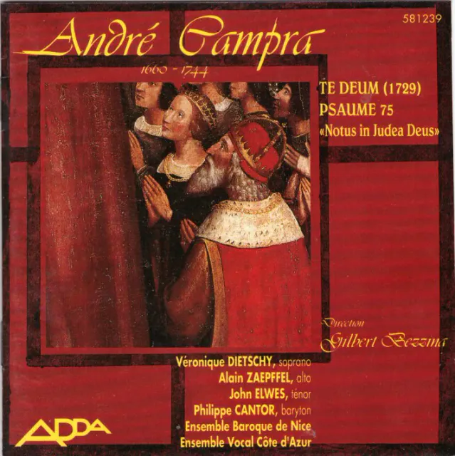 Te Deum / Psaume 75 "Notus in Judea Deus" cover