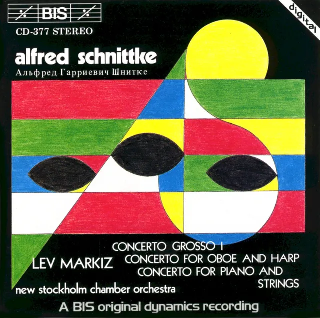 Concerto Grosso I / Concerto for Oboe and Harp / Concerto for Piano and Strings cover
