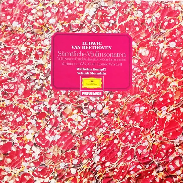 Sämtliche Violinsonaten • Violin Sonatas (Complete) • Intégrale des sonates pour violon 封面