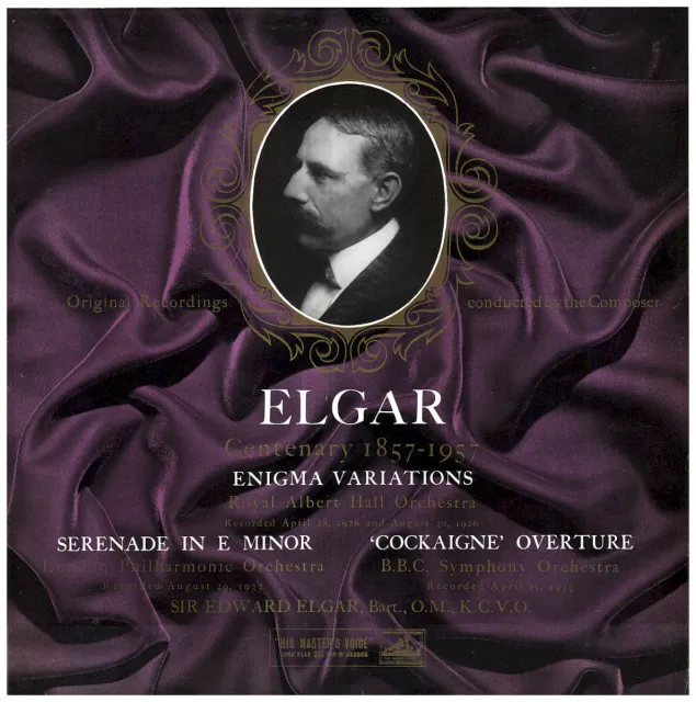 Elgar Centenary 1857–1957 cover