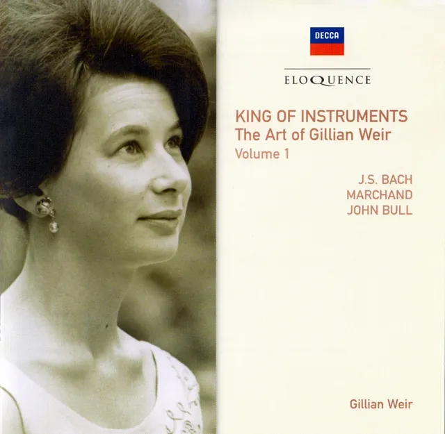 King of Instruments: The Art of Gillian Weir, Vol. 1 封面
