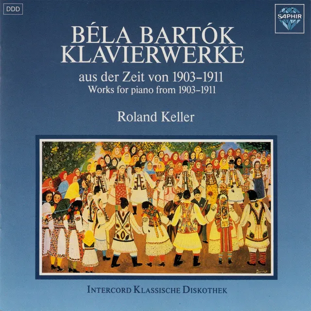 Klavierwerke aus der Zeit von 1903–1911 封面