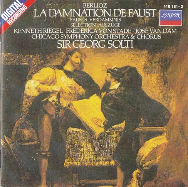 La Damnation de Faust (Selection) cover