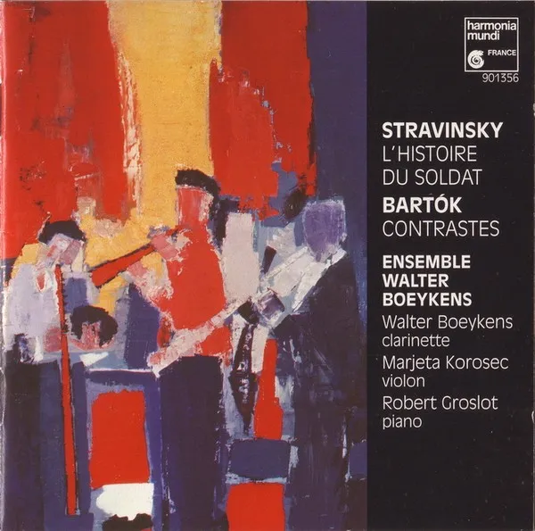 Stravinski: L'Histoire du soldat / Bartók: Contrastes 封面