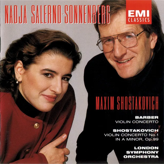 Barber: Violin Concerto / Shostakovich: Violin Concerto no. 1 in A minor, op. 99 cover