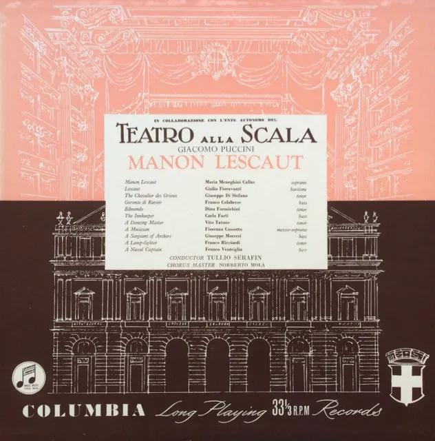 Manon Lescaut cover