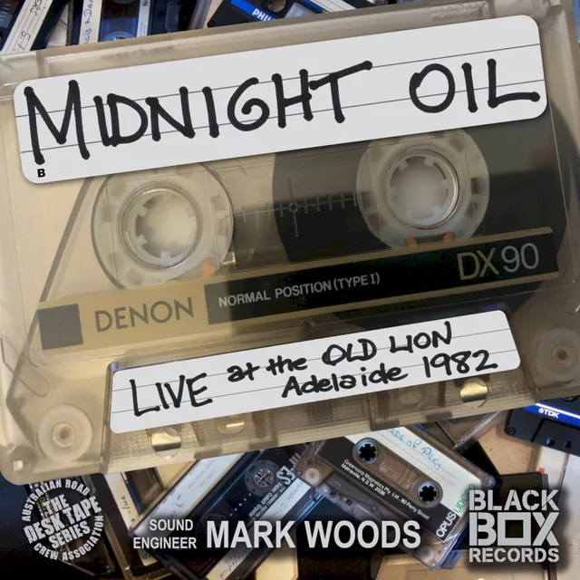 Live at the Old Lion, Adelaide 1982 封面
