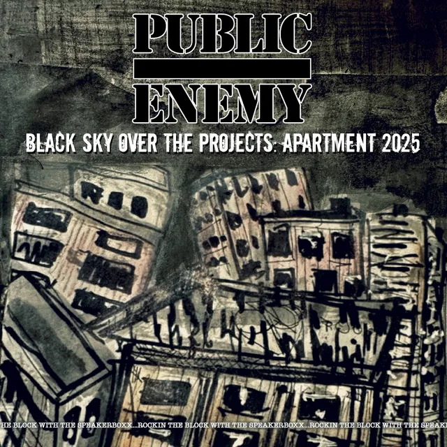 Black Sky Over the Projects: Apartment 2025 封面