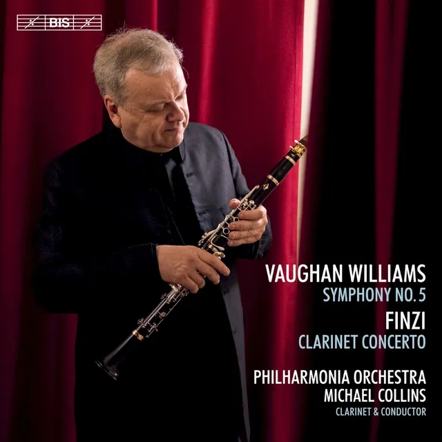 Vaughan Williams: Symphony no. 5 / Finzi: Clarinet Concerto 封面