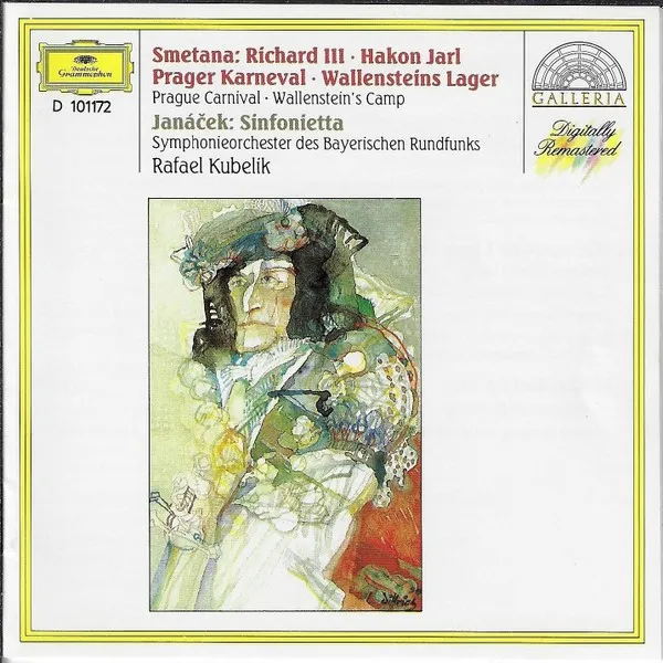 Smetana: Richard III / Hakon Jarl / Prager Karneval / Wallensteins Lager / Janáček: Sinfonietta 封面
