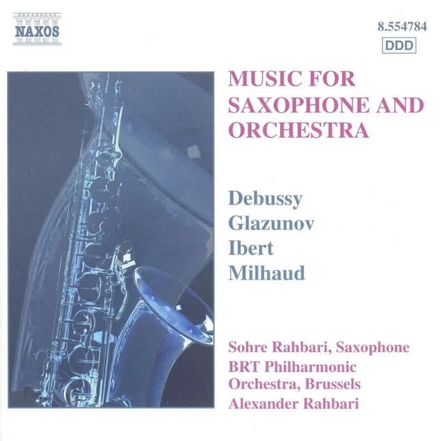 Music for Saxophone and Orchestra 封面