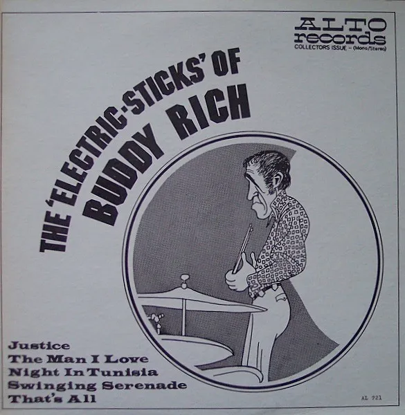 The 'Electric-Sticks' Of Buddy Rich cover