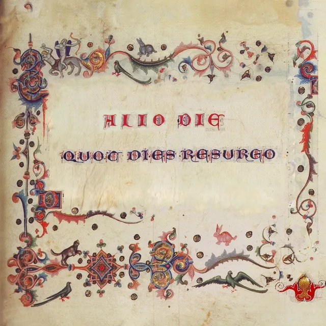 Quot dies resurgo 封面