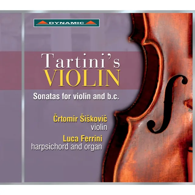 Tartini’s Violin: Sonatas for violin and b.c. 封面