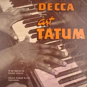 Decca Presents Art Tatum in an Album of Piano Solos 封面