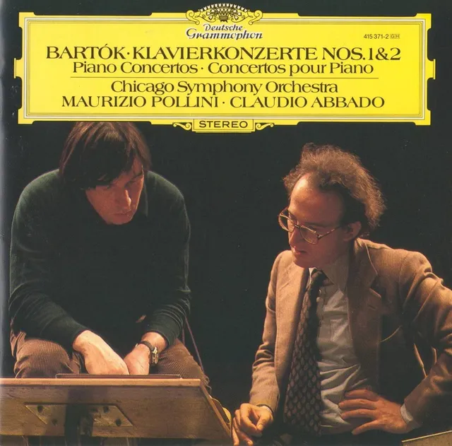 Piano Concertos Nos. 1 & 2 (Chicago Symphony Orchestra feat. conductor: Claudio Abbado, piano: Maurizio Pollini) 封面