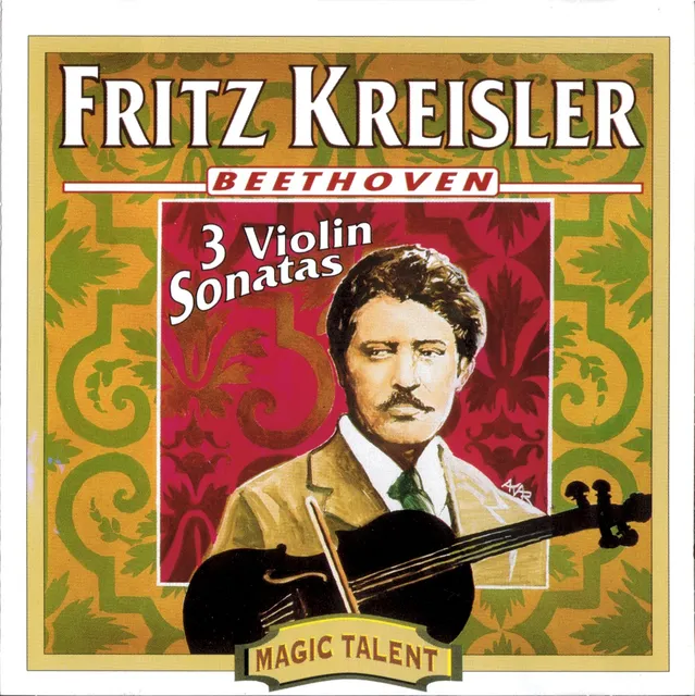 Beethoven: 3 Violin Sonatas 封面