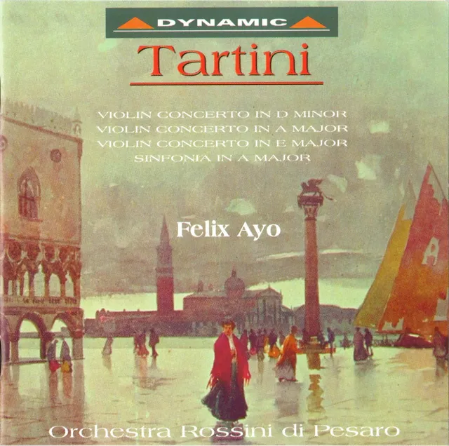 Violin Concerto in D minor / Violin Concerto in A major / Violin Concerto in E major / Sinfonia in A major 封面