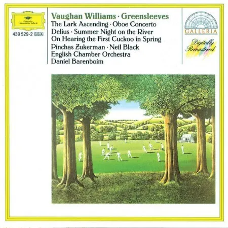 Williams: Greensleeves / The Lark Ascending / Oboe Concerto / Delius: Summer night on the river / On hearing the first Cuckoo in Spring 封面