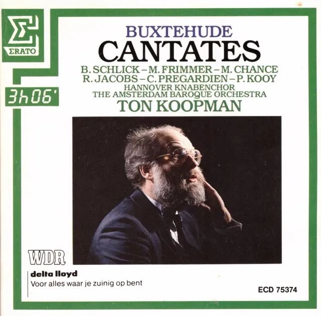 Buxtehude - Cantates cover