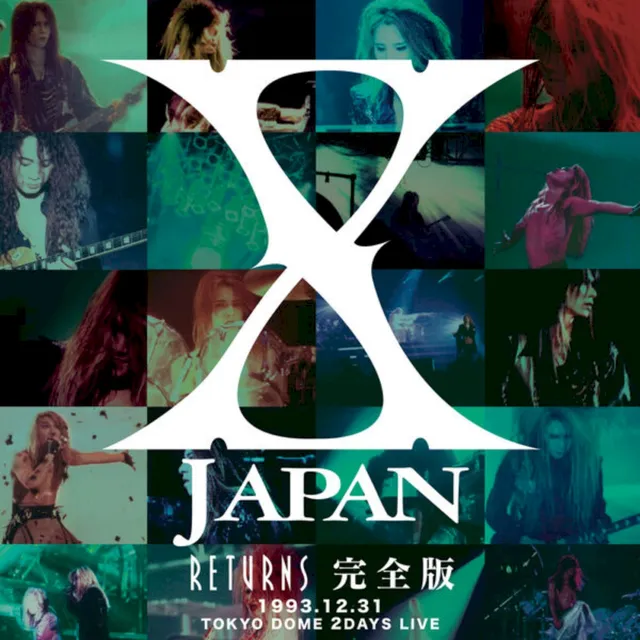 X Japan Returns 完全版 1993.12.31 封面