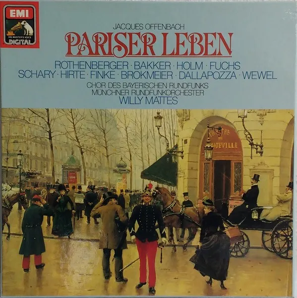 Pariser Leben cover