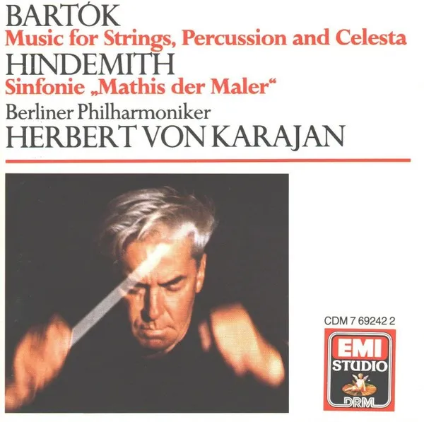 Bartók: Music for Strings, Percussion and Celesta / Hindemith: Sinfonie „Mathis der Maler“ 封面