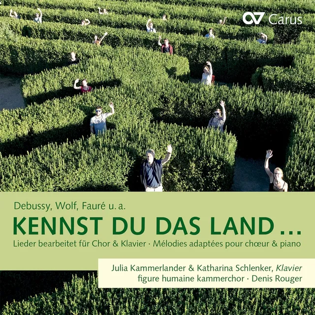 Kennst du das Land… Lieder bearbeitet für Chor & Klavier 封面