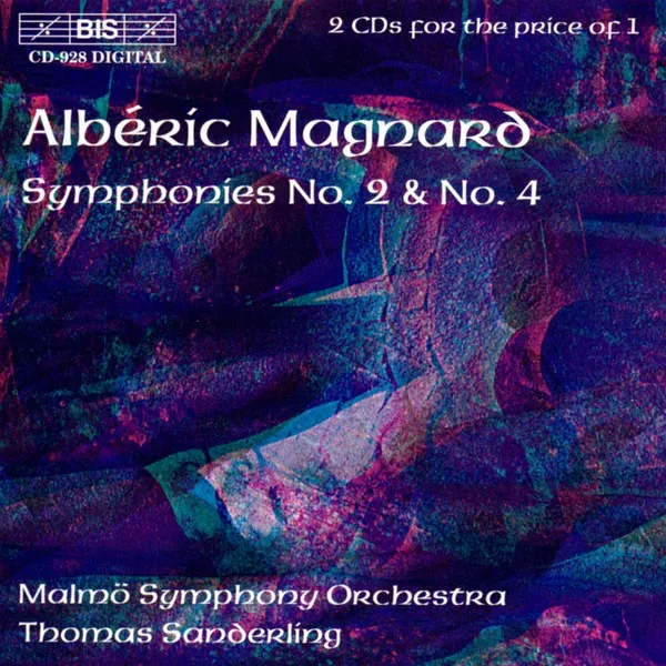 Symphonies no. 2 & no. 4 封面