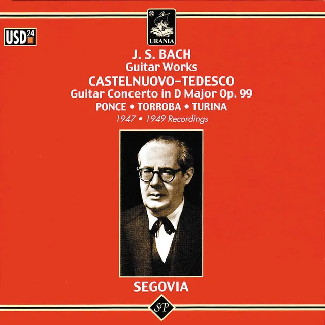 Bach: Guitar Works / Castelnuovo-Tedesco: Guitar Concerto 封面