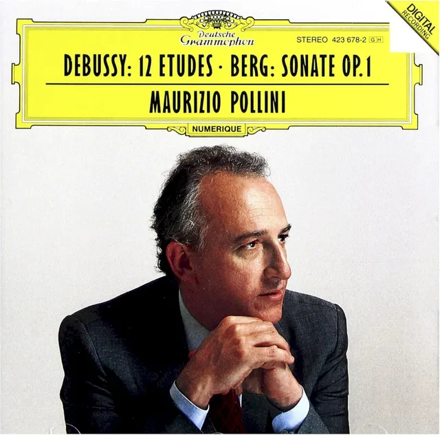 Debussy: 12 Etudes / Berg: Sonate, op. 1 封面