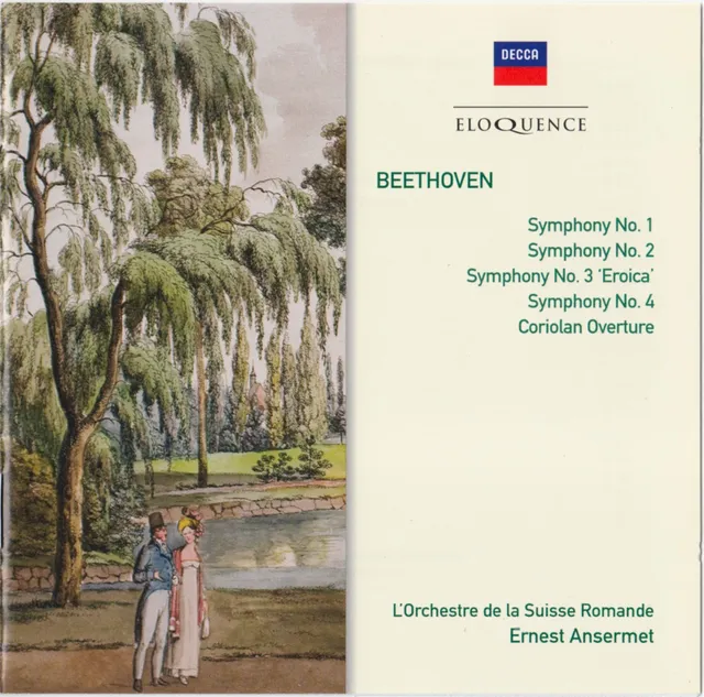 Beethoven: Symphonies no. 1–4; Coriolan Overture 封面