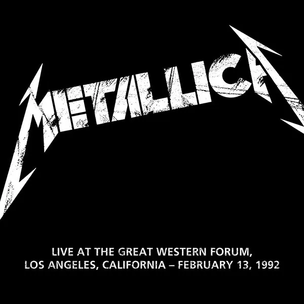 1992-02-13: The Great Western Forum, Los Angeles, CA, US 封面