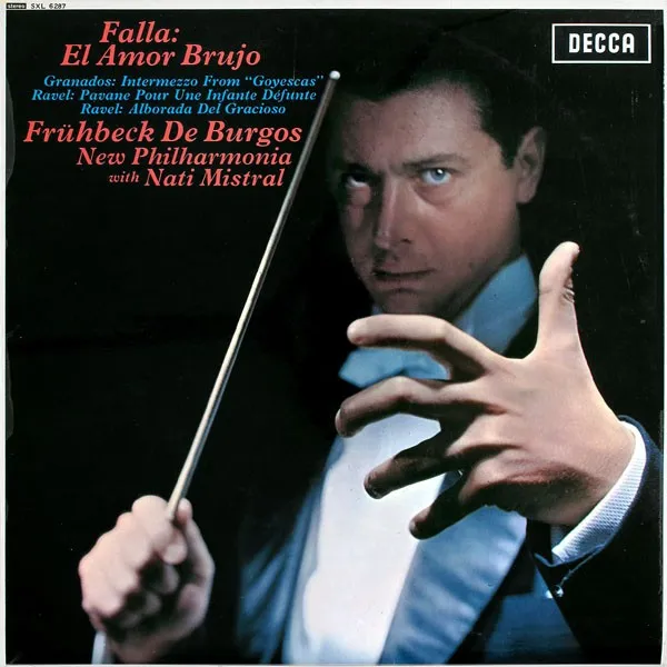 Falla: El amor brujo / Granados: Intermezzo from "Goyescas" / Ravel: Pavane pour une infante défunte / Alborada del gracioso cover