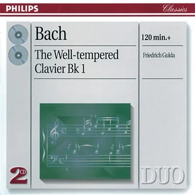 The Well-Tempered Clavier, Book I 封面