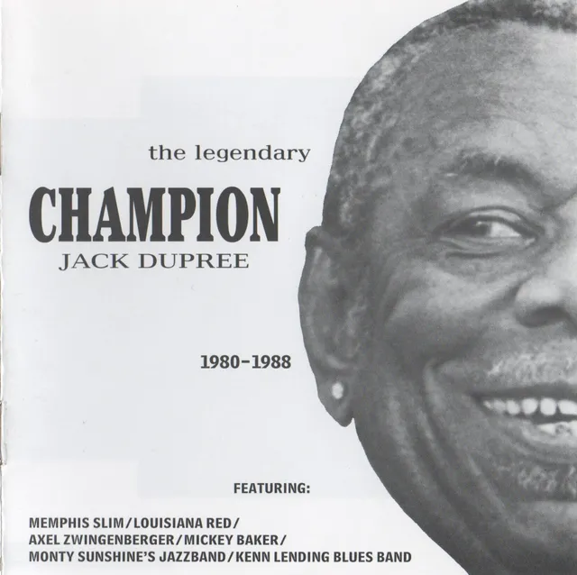 The Legendary Champion Jack Dupree - 1980-1988 封面