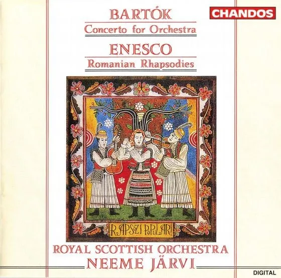 Bartók: Concerto for Orchestra / Enesco: Romanian Rhapsodies 封面