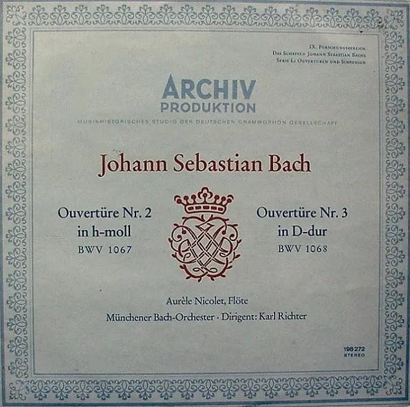 Ouvertüre Nr. 2 In H-moll, BWV 1067 / Ouvertüre Nr. 3 In D-dur, BWV 1068 封面