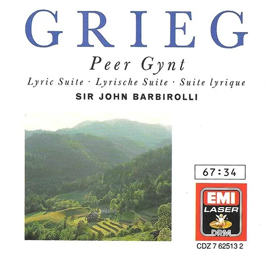 Peer Gynt Suites / Lyric Suite 封面