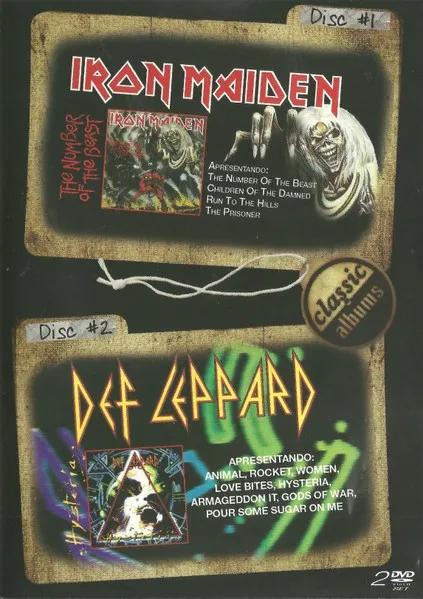 Classic Albums: Iron Maiden / Def Leppard 封面