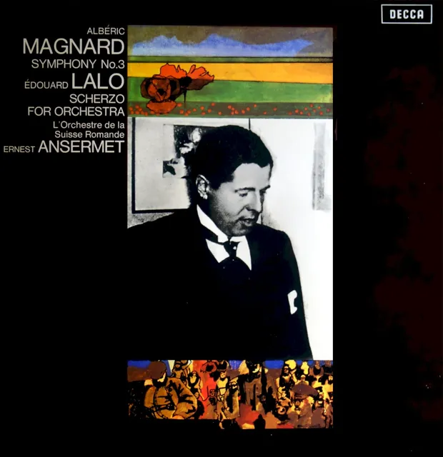Albéric Magnard: Symphony no. 3 / Édouard Lalo: Scherzo for Orchestra cover
