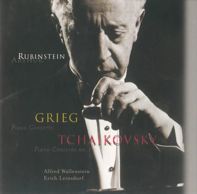The Rubinstein Collection, Volume 37: Grieg: Piano Concerto, Op. 16 / Tchaikovsky: Piano Concerto no. 1, op. 23 封面