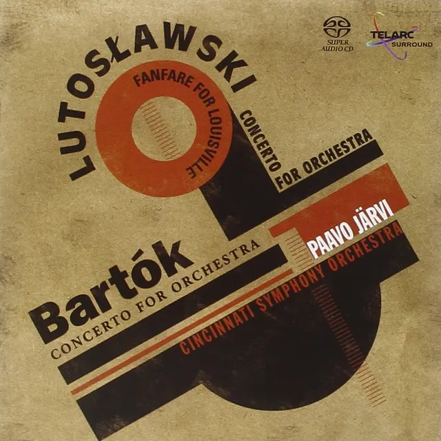 Bartók: Concerto for Orchestra / Lutosławski: Concerto for Orchestra / Fanfare for Louisville 封面