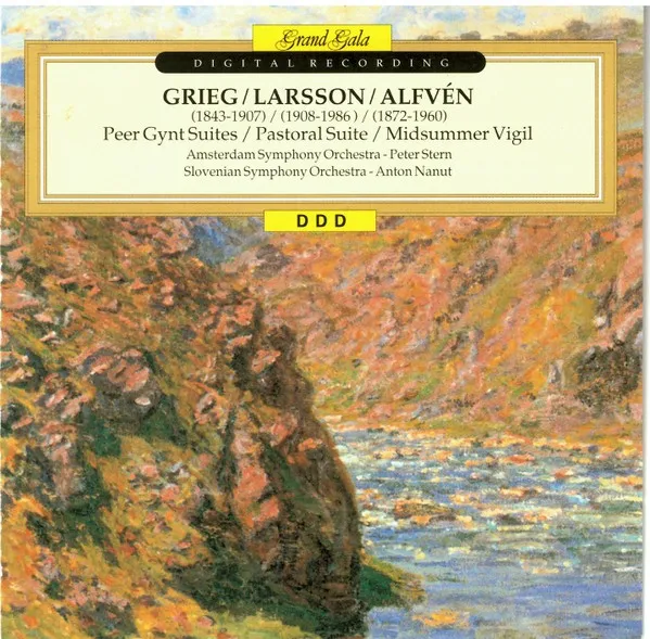 Grieg / Larsson / Alfvén 封面