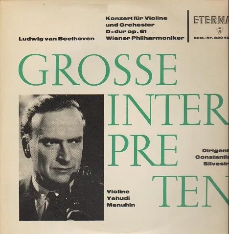 Violin Concerto in D Major, Op. 61 封面