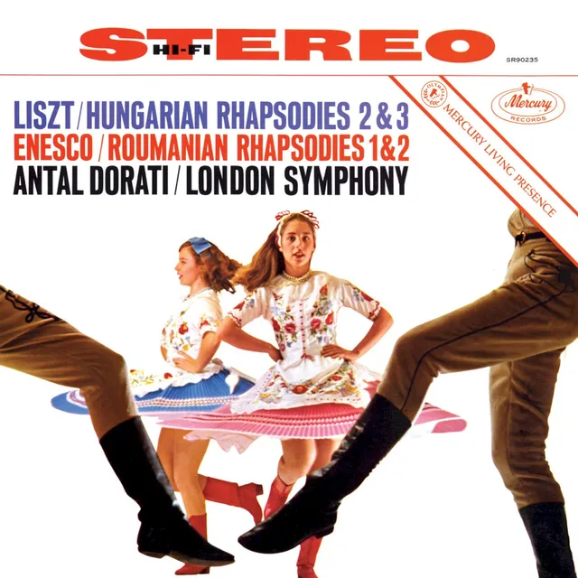 Liszt: Hungarian Rhapsodies 2 & 3 / Enesco: Roumanian Rhapsodies 1 & 2 封面