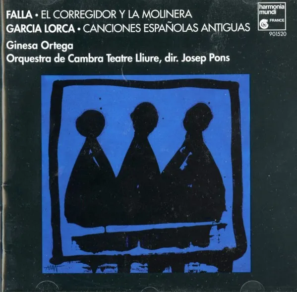 Falla: El corregidor y la molinera / García Lorca: Canciones españolas antiguas 封面