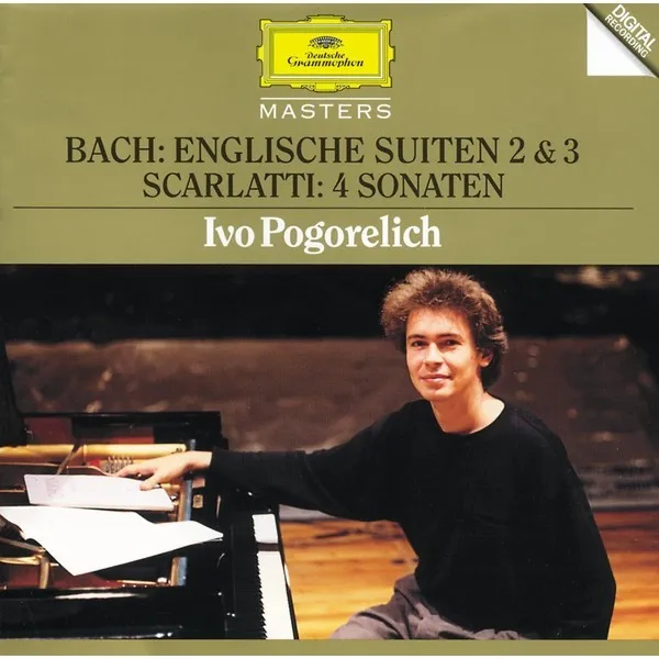 Bach: Englische Suiten 2 & 3 / Scarlatti: 4 Sonaten 封面