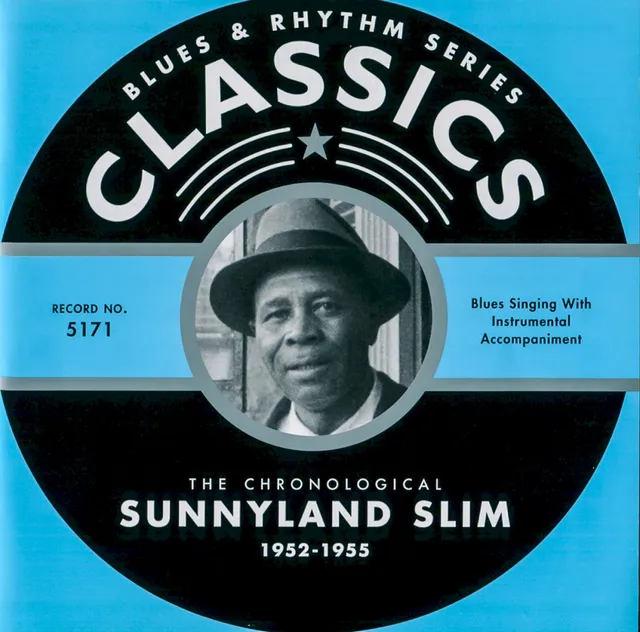 Blues & Rhythm Series: The Chronological Sunnyland Slim 1952-1955 封面