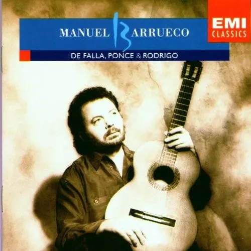 Manuel Barrueco Plays de Falla, Ponce, Rodrigo 封面